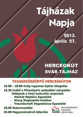 Tájház napja HK 2013