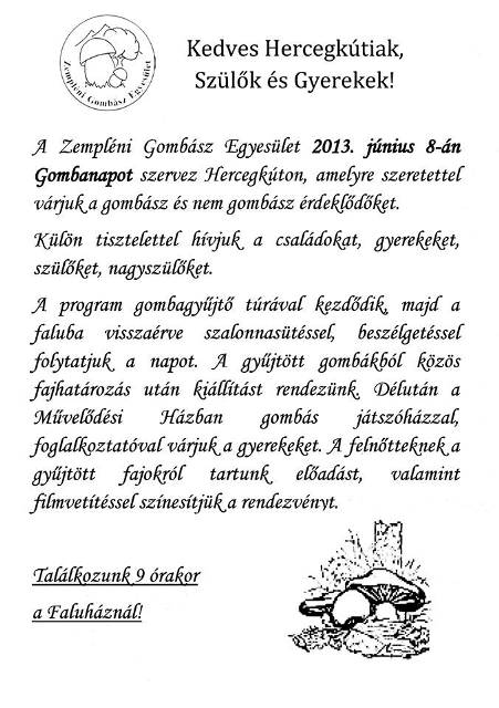 Gombanap Hercegkúton
