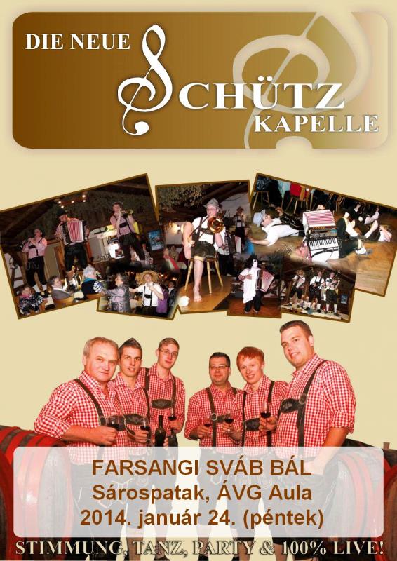 Schütz Kapelle - Farsangi Sváb Bál